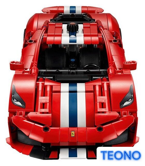 Конструктор LEGO Technic 42235 Ferrari 488 PISTA - Изображение №3 — Интернет-магазин Teono.by
