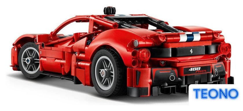 Конструктор LEGO Technic 42235 Ferrari 488 PISTA - Изображение №5 — Интернет-магазин Teono.by