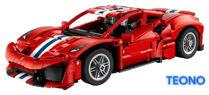 Конструктор LEGO Technic 42235 Ferrari 488 PISTA - Изображение №1 — Интернет-магазин Teono.by
