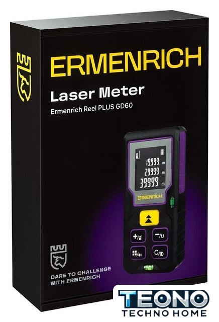 Лазерный дальномер Ermenrich Reel PLUS GD60 85314 - Изображение №8 — Интернет-магазин Teono.by
