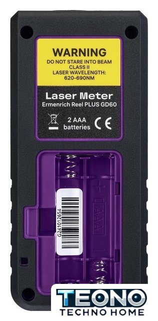 Лазерный дальномер Ermenrich Reel PLUS GD60 85314 - Изображение №6 — Интернет-магазин Teono.by