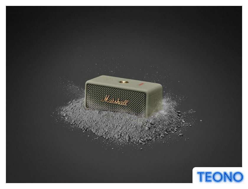 Беспроводная колонка Marshall Emberton III (зеленый) - Изображение №8 — Интернет-магазин Teono.by