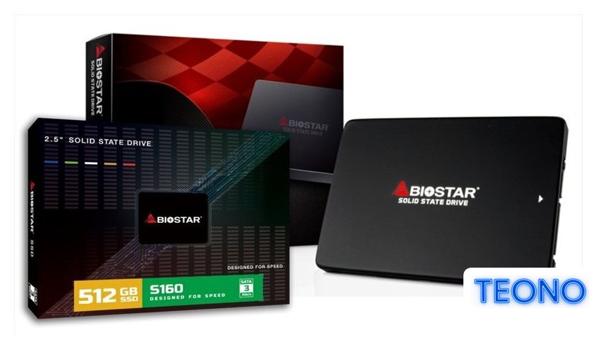 SSD BIOSTAR S160 512GB S160-512GB - Изображение №1 — Интернет-магазин Teono.by