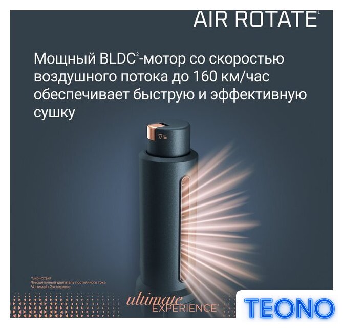 Фен-щетка Rowenta Air Brush UB9920E0 - Изображение №6 — Интернет-магазин Teono.by