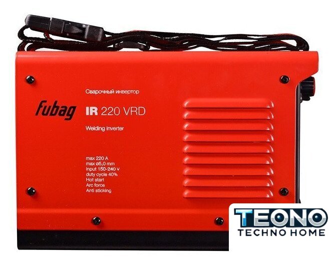 Сварочный инвертор Fubag IR 220 VRD 43637 - Изображение №4 — Интернет-магазин Teono.by