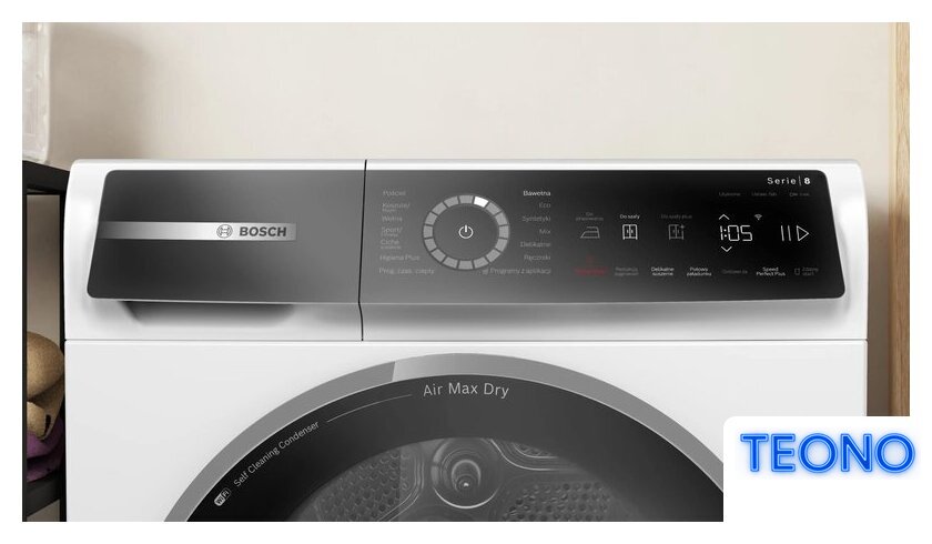Сушильная машина Bosch Serie 8 WRB247DEPL - Изображение №2 — Интернет-магазин Teono.by