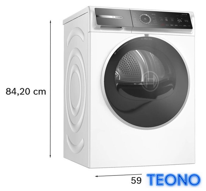 Сушильная машина Bosch Serie 8 WRB247DEPL - Изображение №6 — Интернет-магазин Teono.by