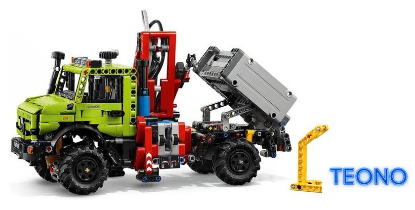 Конструктор LEGO 42242 Грузовик Mercedes-Benz Unimog U 5023 с краном - Изображение №4 — Интернет-магазин Teono.by