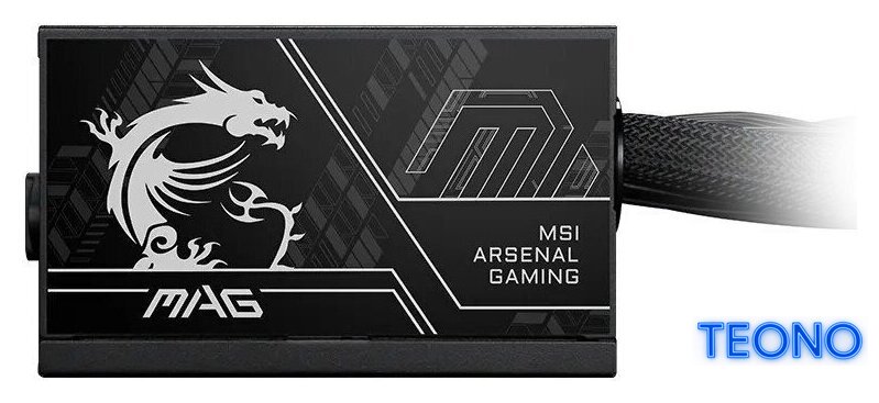 Блок питания MSI MAG A750BN PCIE5 II - Изображение №2 — Интернет-магазин Teono.by