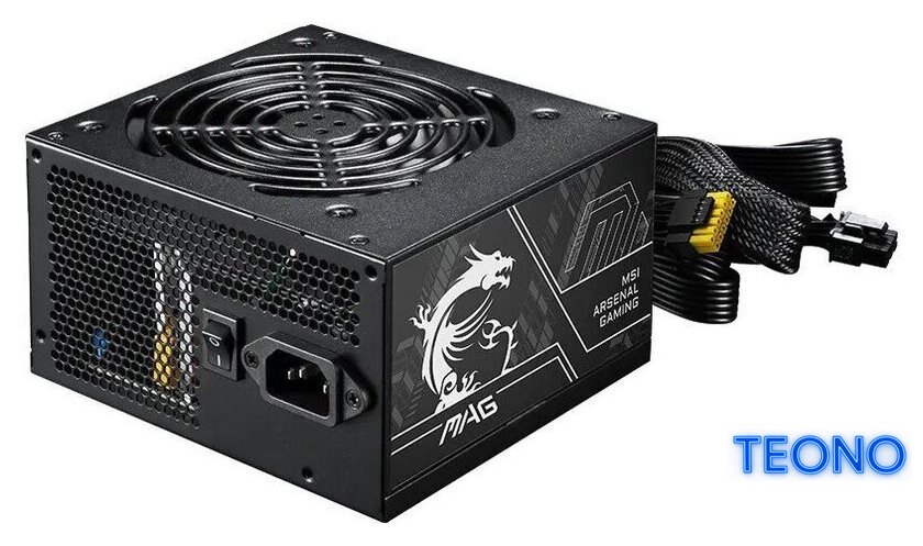 Блок питания MSI MAG A750BN PCIE5 II - Изображение №1 — Интернет-магазин Teono.by