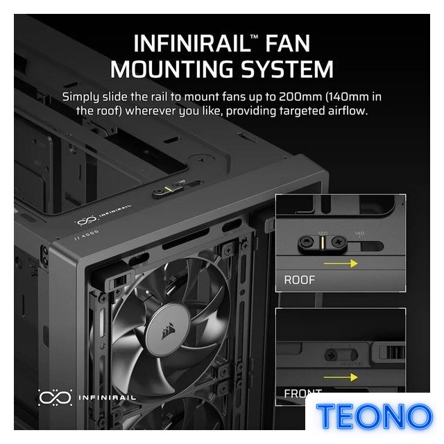 Корпус Corsair Frame 4000D Wood RS CC-9011340-WW - Изображение №5 — Интернет-магазин Teono.by
