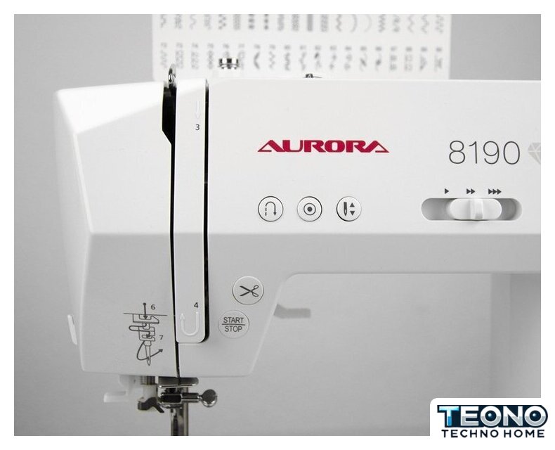 Электронная швейная машина Aurora 8190 - Изображение №8 — Интернет-магазин Teono.by