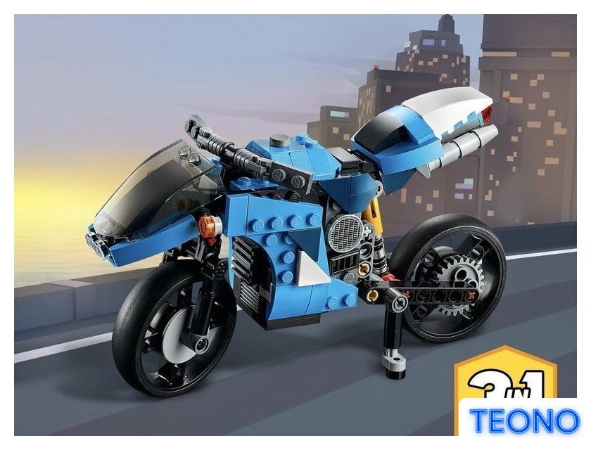 Конструктор LEGO Creator 31114 Супербайк - Изображение №19 — Интернет-магазин Teono.by