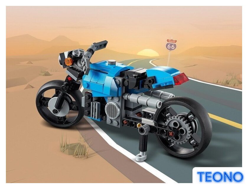 Конструктор LEGO Creator 31114 Супербайк - Изображение №18 — Интернет-магазин Teono.by