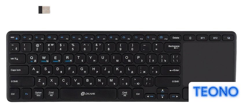 Клавиатура Оклик K614W - Изображение №1 — Интернет-магазин Teono.by