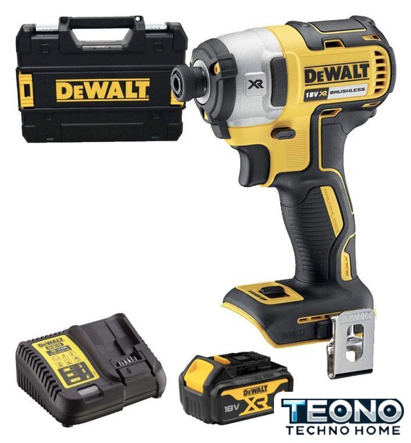 Дрель-шуруповерт DeWalt DCF887M1 (с 1-м АКБ, кейс) - Изображение №1 — Интернет-магазин Teono.by