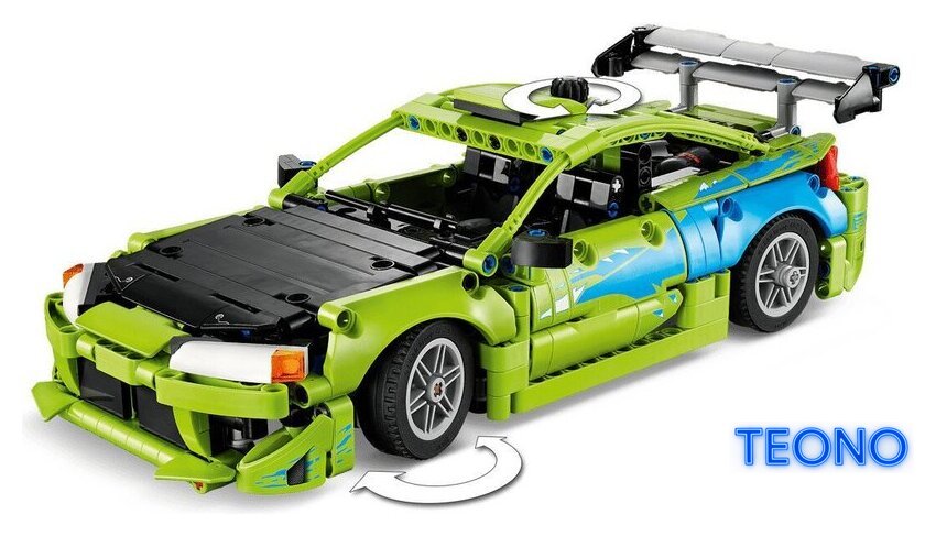 Конструктор LEGO Technic 42229 Fast and Furious Mitsubishi Eclipse - Изображение №7 — Интернет-магазин Teono.by