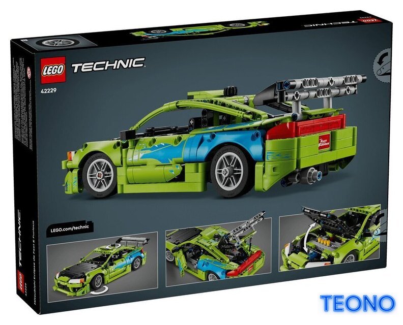 Конструктор LEGO Technic 42229 Fast and Furious Mitsubishi Eclipse - Изображение №15 — Интернет-магазин Teono.by