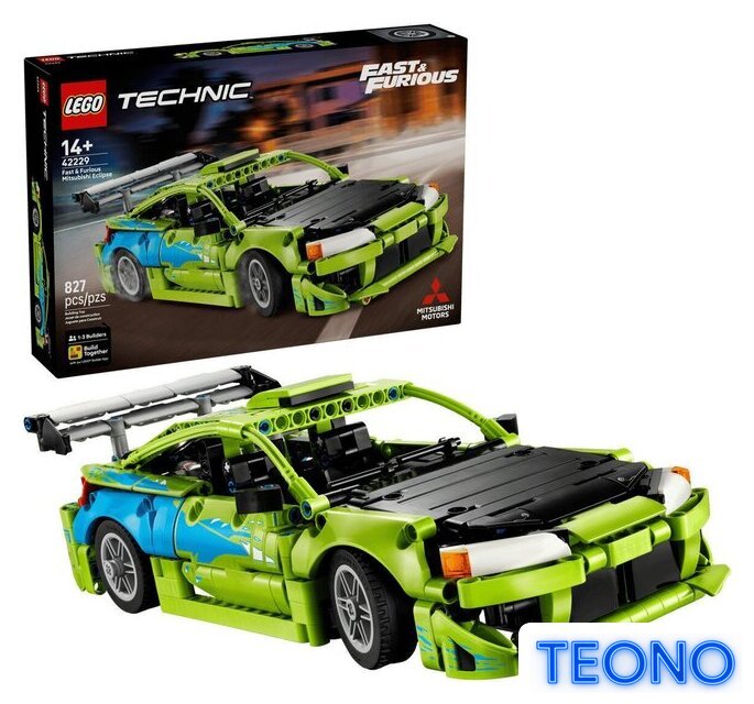 Конструктор LEGO Technic 42229 Fast and Furious Mitsubishi Eclipse - Изображение №1 — Интернет-магазин Teono.by