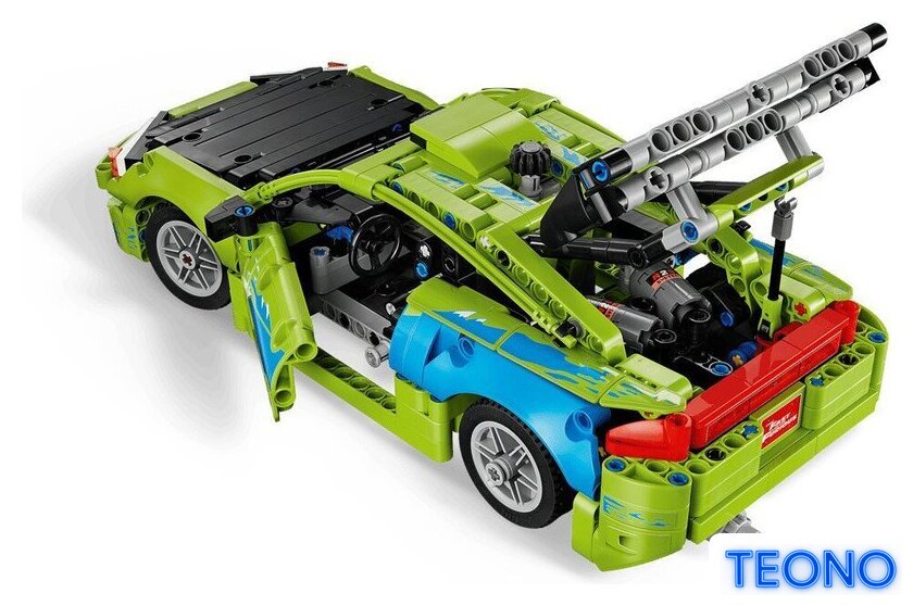 Конструктор LEGO Technic 42229 Fast and Furious Mitsubishi Eclipse - Изображение №6 — Интернет-магазин Teono.by