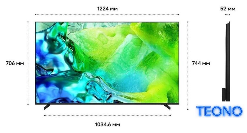 MiniLED телевизор Samsung Neo QLED QN80H 4K QE55QN80HAUXPY - Изображение №2 — Интернет-магазин Teono.by