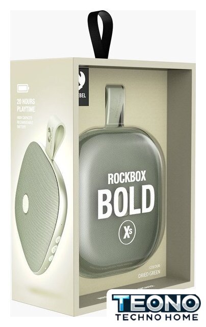 Беспроводная колонка Fresh'n Rebel Rockbox Bold XS (Dried Green) - Изображение №9 — Интернет-магазин Teono.by