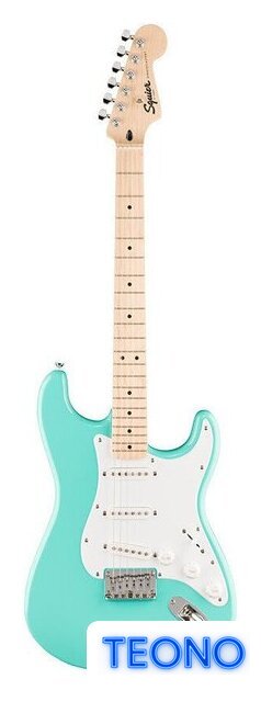 Электрогитара Fender Squier Sonic Stratocaster HT Sea Foam Green - Изображение №1 — Интернет-магазин Teono.by