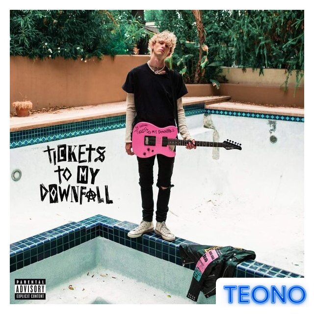  Виниловая пластинка Machine Gun Kelly - Tickets To My Downfall - Изображение №1 — Интернет-магазин Teono.by