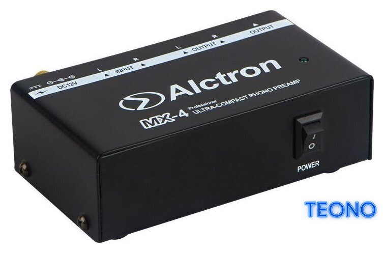 MM/MC фонокорректор Alctron MX-4 - Изображение №3 — Интернет-магазин Teono.by