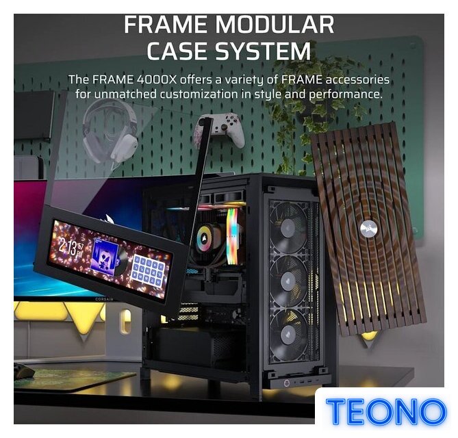 Корпус Corsair Frame 4000X RS CC-9011302-WW - Изображение №6 — Интернет-магазин Teono.by
