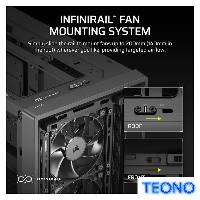 Корпус Corsair Frame 4000X RS CC-9011302-WW - Изображение №8 — Интернет-магазин Teono.by