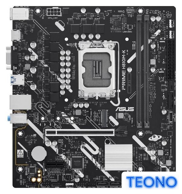 Материнская плата ASUS PRIME H810M-K - Изображение №1 — Интернет-магазин Teono.by