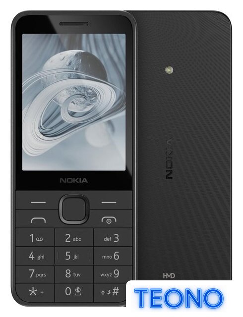 Кнопочный телефон Nokia 215 4G (2024) Dual SIM TA-1613 (черный) - Изображение №1 — Интернет-магазин Teono.by