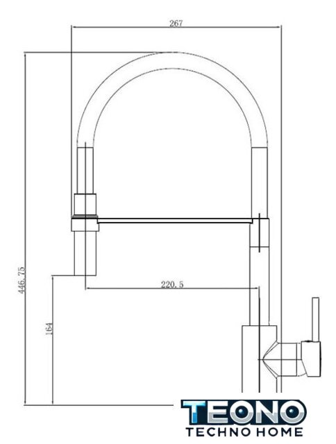 Смеситель Invena Kameleon BZ-29-L05-C - Изображение №2 — Интернет-магазин Teono.by