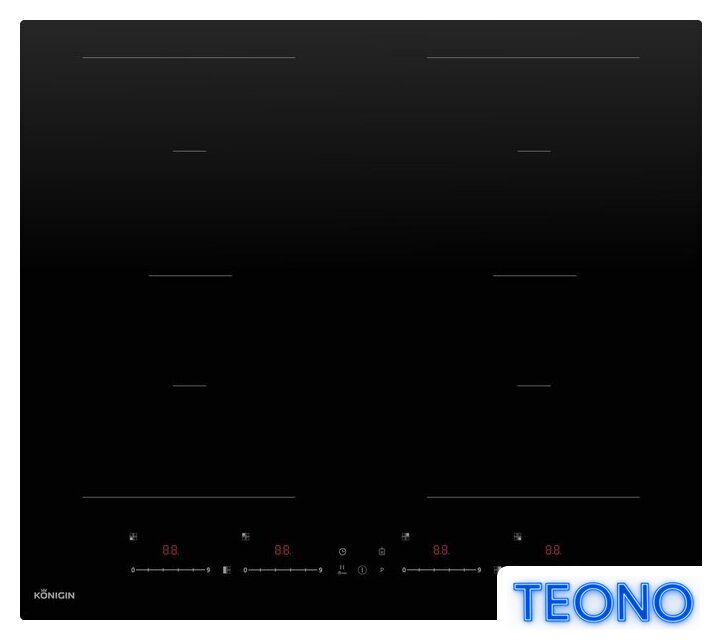Варочная панель Konigin Barbet I604 S2BK - Изображение №1 — Интернет-магазин Teono.by