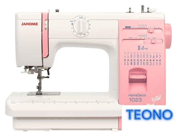 Электромеханическая швейная машина Janome Homedecor 1023 - Изображение №1 — Интернет-магазин Teono.by