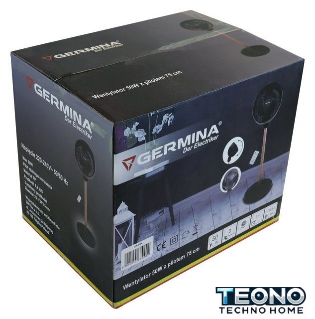 Вентилятор Germina GW-0058 - Изображение №5 — Интернет-магазин Teono.by