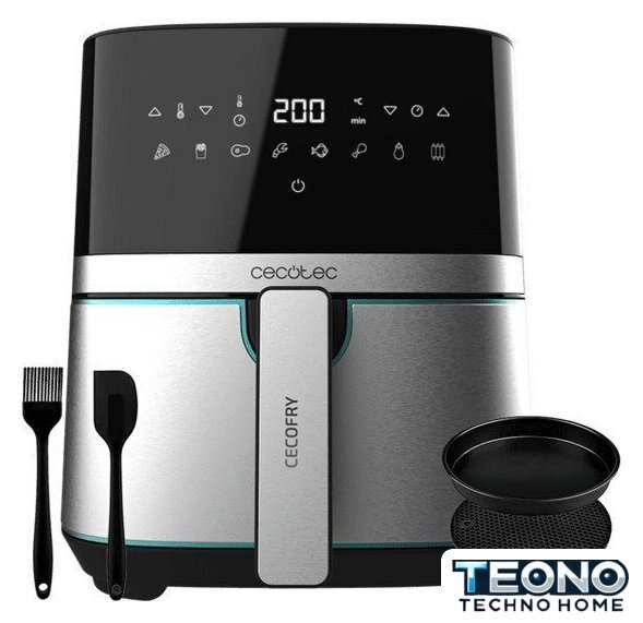 Аэрогриль (аэрофритюрница) Cecotec Cecofry Full Inox Pro 5500 - Изображение №1 — Интернет-магазин Teono.by
