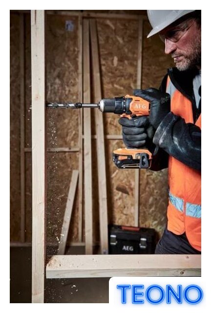 Дрель-шуруповерт AEG Powertools BS 18G4-202C 4935478630 (с 2-мя АКБ, кейс) - Изображение №2 — Интернет-магазин Teono.by