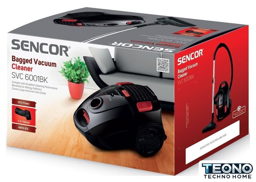 Пылесос Sencor SVC 6001BK - Изображение №20 — Интернет-магазин Teono.by