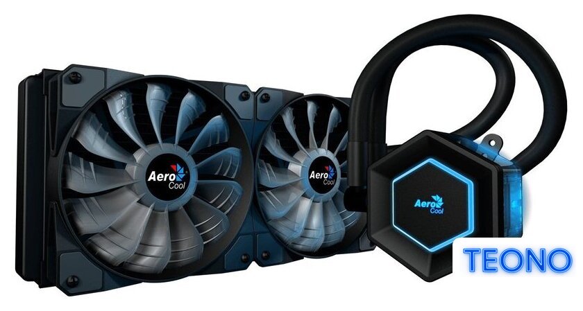 Жидкостное охлаждение для процессора AeroCool P7-L240 - Изображение №1 — Интернет-магазин Teono.by