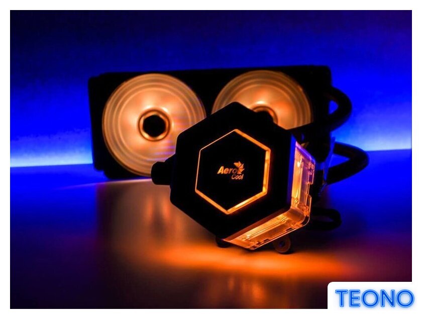 Жидкостное охлаждение для процессора AeroCool P7-L240 - Изображение №5 — Интернет-магазин Teono.by