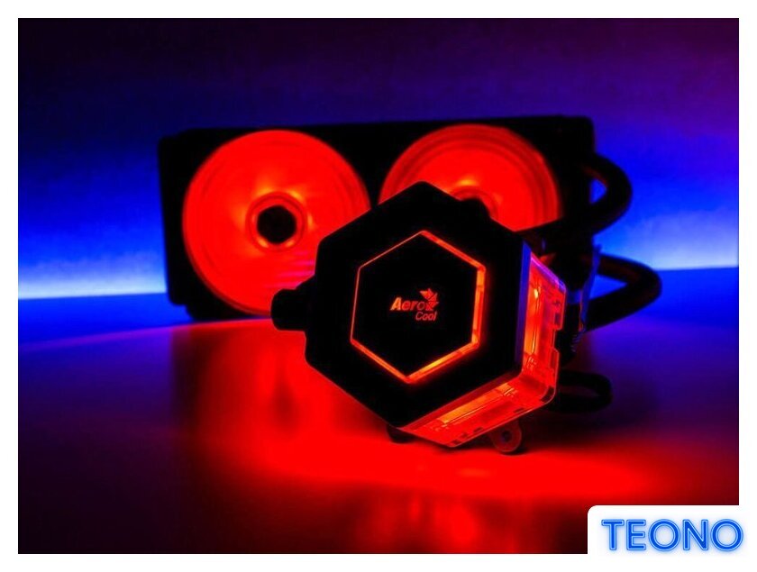 Жидкостное охлаждение для процессора AeroCool P7-L240 - Изображение №4 — Интернет-магазин Teono.by
