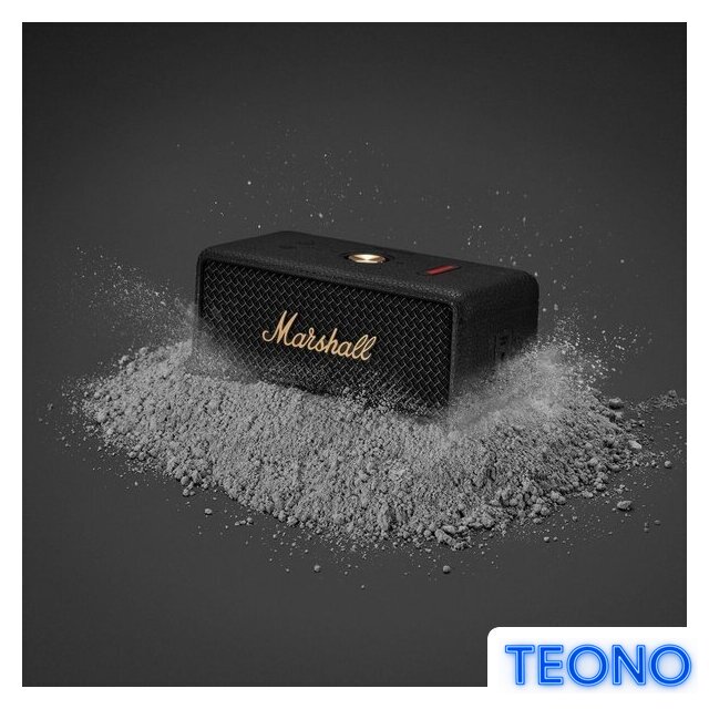Беспроводная колонка Marshall Emberton III (черный/латунь) - Изображение №7 — Интернет-магазин Teono.by