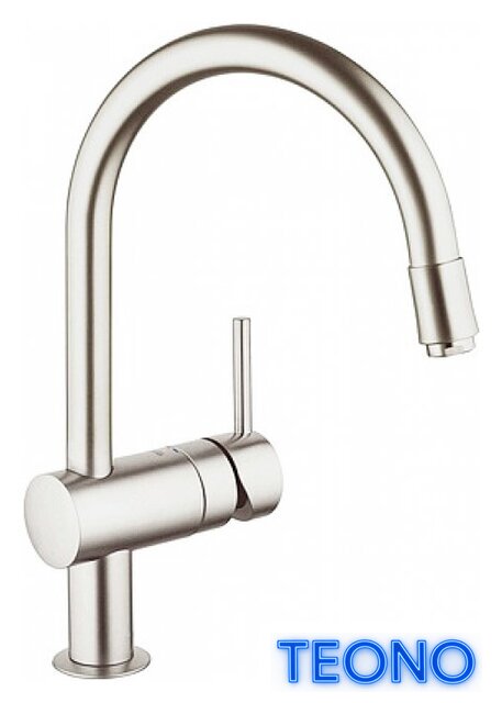 Смеситель Grohe Minta (сталь) [32918DC0] - Изображение №1 — Интернет-магазин Teono.by