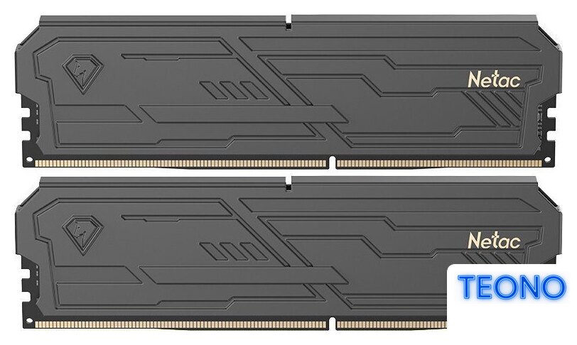 Оперативная память Netac Shadow III 2x16ГБ DDR4 2666 МГц NTSHD4P26DP-32K - Изображение №1 — Интернет-магазин Teono.by