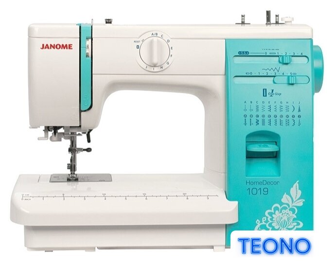 Электромеханическая швейная машина Janome Homedecor 1019 - Изображение №1 — Интернет-магазин Teono.by