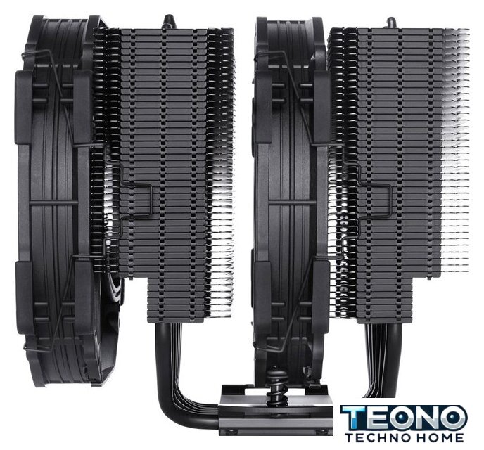 Кулер для процессора Noctua NH-D15 chromax.black - Изображение №3 — Интернет-магазин Teono.by