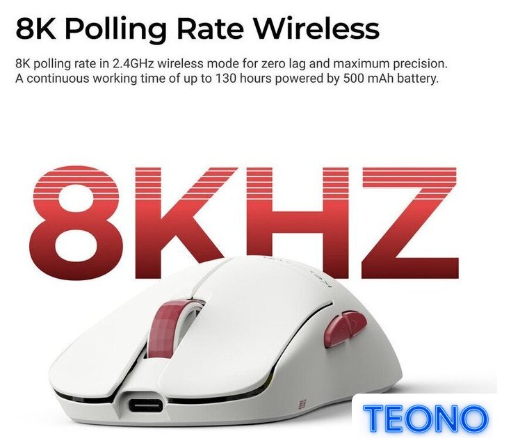 Игровая мышь Keychron G4 Wireless - Изображение №4 — Интернет-магазин Teono.by