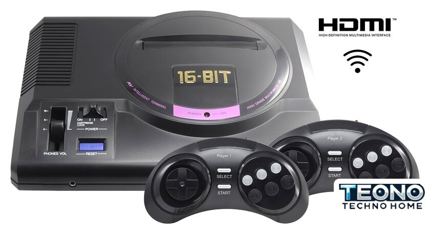 Игровая приставка Retro Genesis HD Ultra (2 геймпада, 225 игр) - Изображение №2 — Интернет-магазин Teono.by